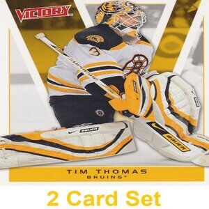 Tim Thomas Hockey Card Collection
